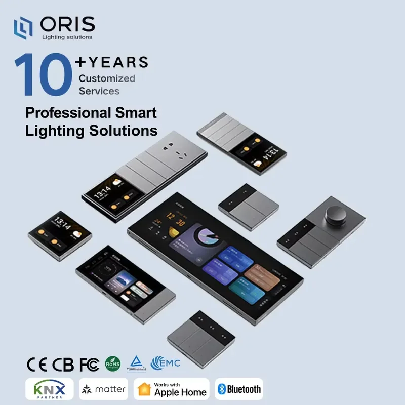 Smart Home Decoration Automation Kit System for Smart Home Switches Panel Decorative Lights Gadgets Household Equipment