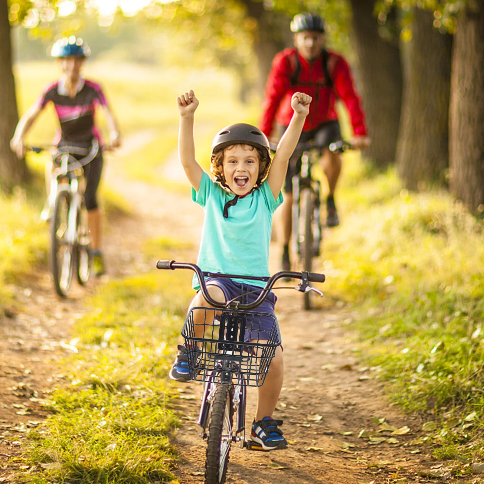 Bike Basket Foldable Durable Hanging Handlebar Storage Basket Large Capacity Bicycle Accessories Bike Accessories