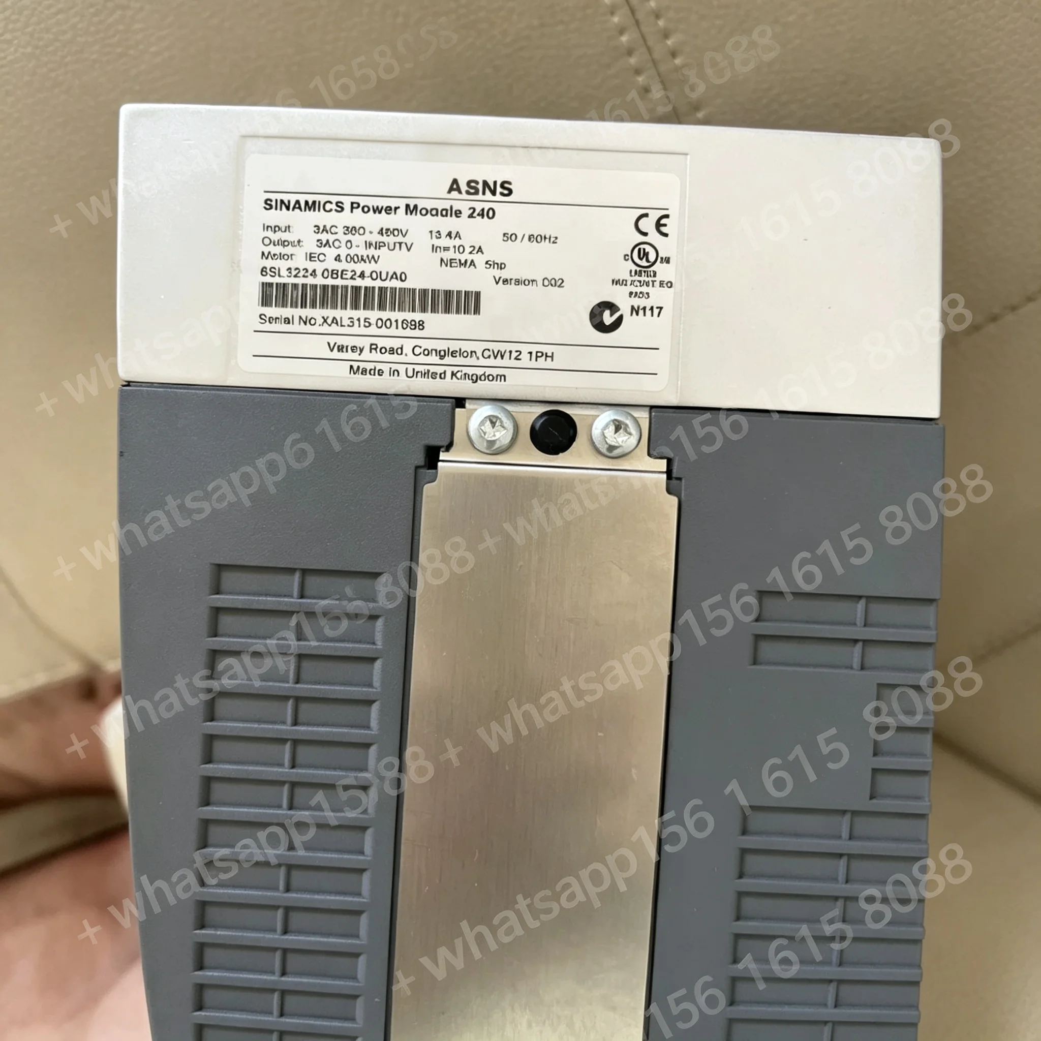 6SL3224-0BE22-2UA0 6SL3224-0BE23-0UA0 6SL3224-0BE24-0UA0 6SL3224-0BE25-5UA0 PM240 Power Module