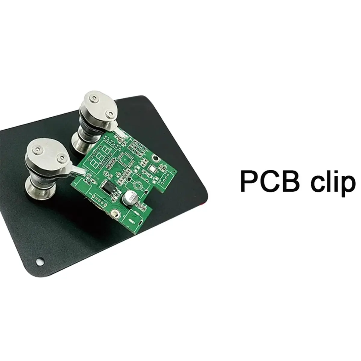 HZY PCB Circuit Board Holder with Strong Magnetic Base Third Hand Tool for Electronic Boards Repair Desoldering Rework