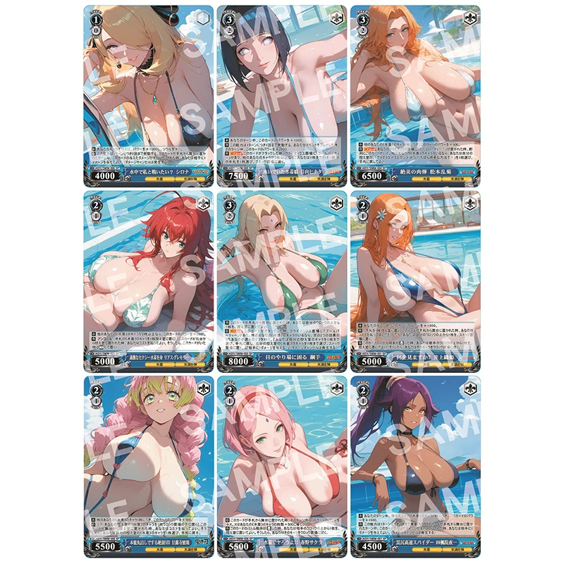 One Piece Collectible Cards Boys Games Toys Table Games Birthday Gifts DIY Anime Boa Hancock Nami Boa Premium Flash Card 48PC