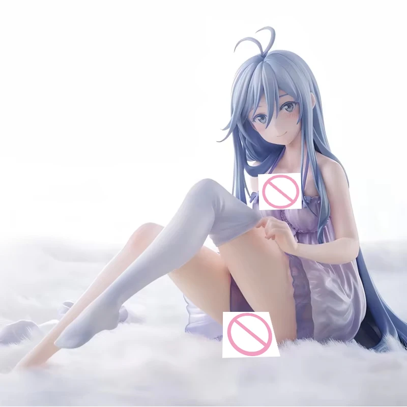 10cm 86-Eighty Six Vladilena·Milize 잠옷을 입은 애니메이션 소녀 피규어 모델 조각상 컬렉션 데스크탑 장식 장난감 선물