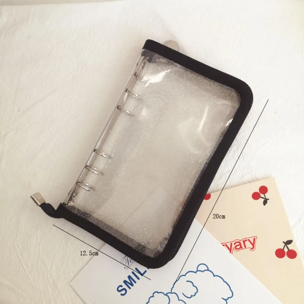 

Korean PVC Coin Purse Flash Powder Laser Card Bag Transparency Pencil Bag