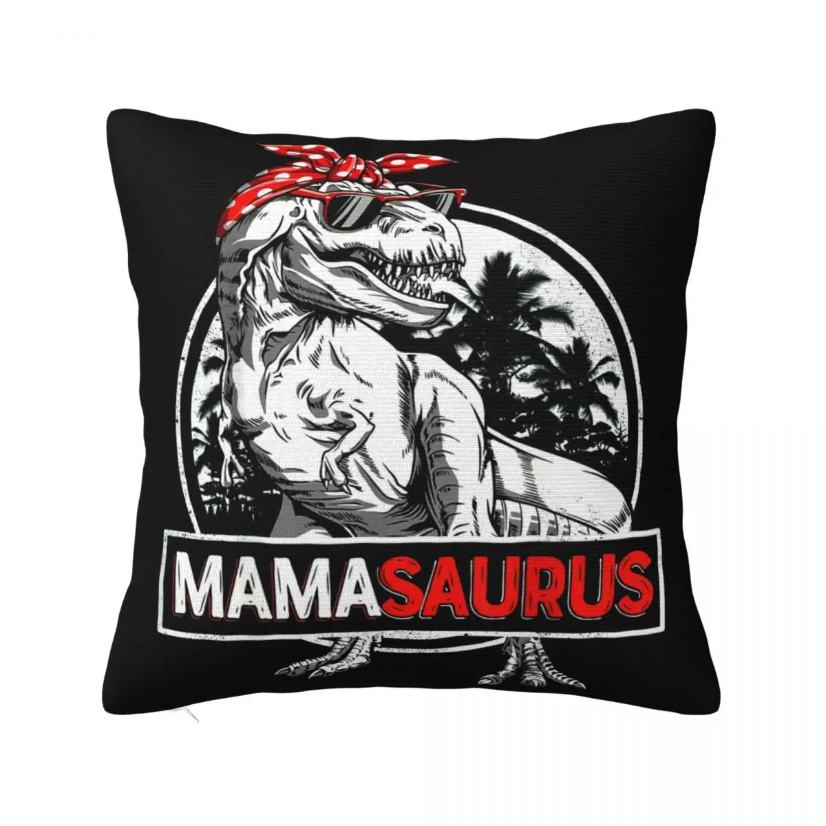 Mamasaurus T Rex Dinosaur Funny Mama Saurus Family Matching Birthday Personalized Brand Newest Brand Pillow Case