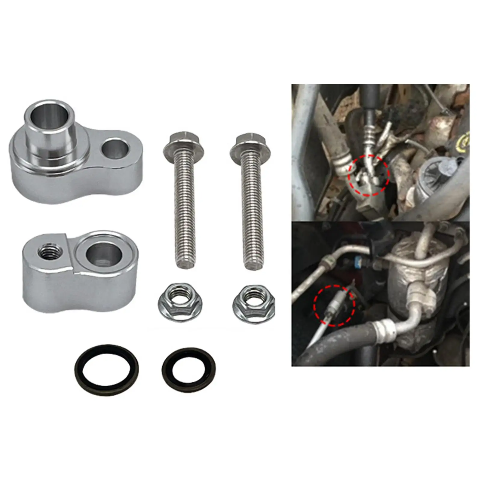 Conjunto de bloco A C de metal substitui terminator de linha para Chevrolet 2000