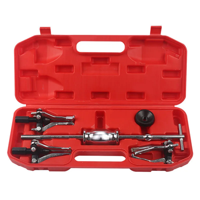 

Three-jaw Slide Hammer Puller Inner Hole Outer Hole Bearing Disassembler Extractor Multi-function Car Repair Tool Model 02
