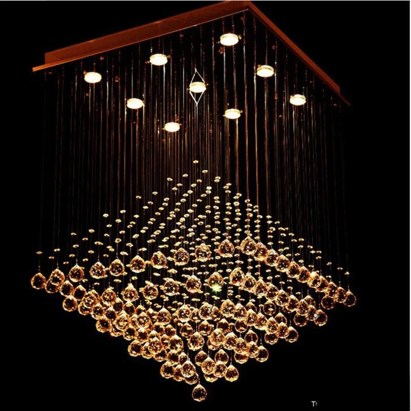 Living room crystal chandelier Amazon simple personality dining room bedroom study