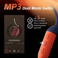 POLVCDG écouteurs de natation à conduction osseuse IPX8 étanche 32GB mémoire Bluetooth 5.4 matériau en silicone 2025 nouveau produit x16 5