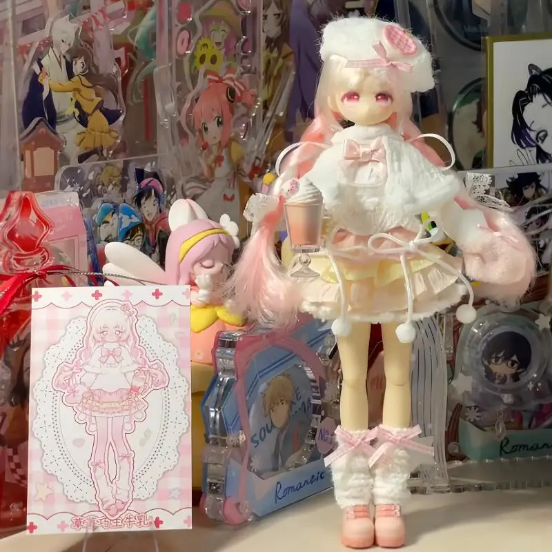 

Новинка в наличии: Оригинальная коллекционная кукла-фигурка Momotale Siji Chayu Series Blind Box, милая шарнирная игрушка-сюрприз в коробке, подарок для девочек