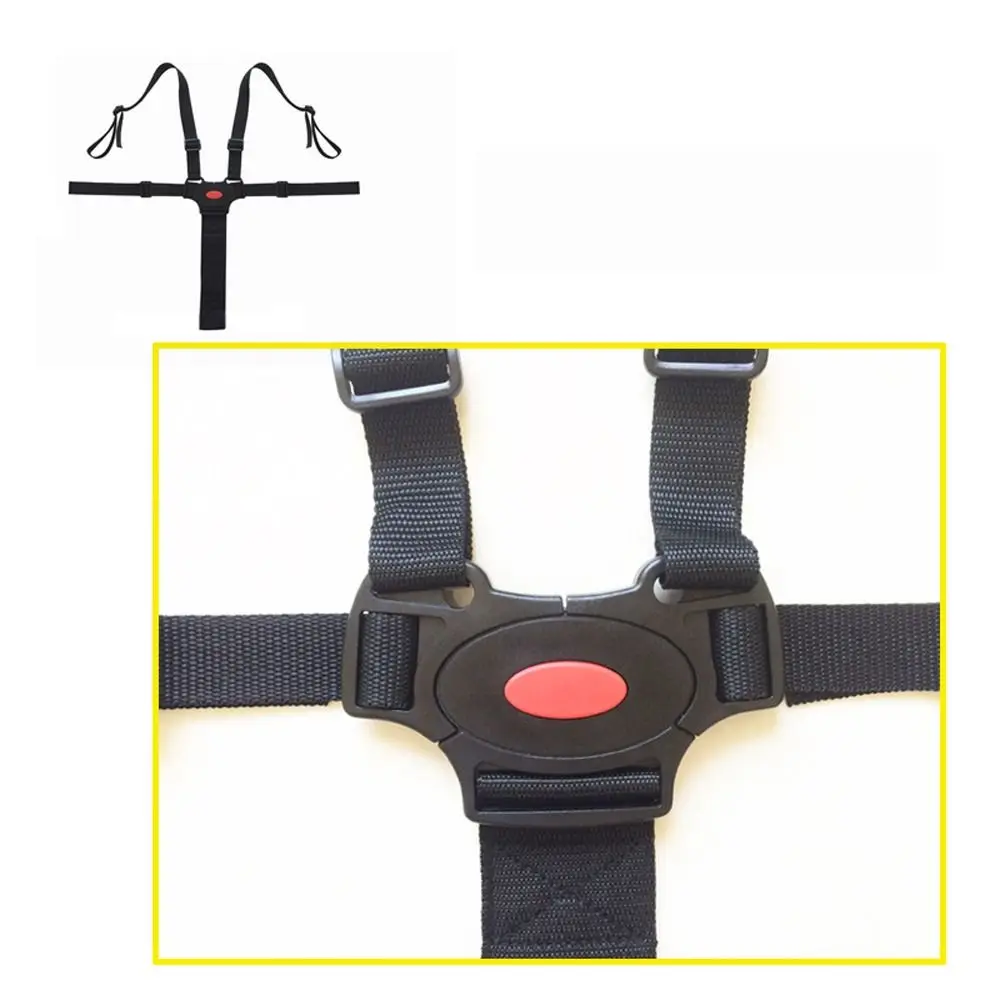 Safety Adjustbale Strap Infant Baby Stroller Safety Belt 5 Point Harness Safe Belt Pushchair Strap Harness Child Pram Seat Belt