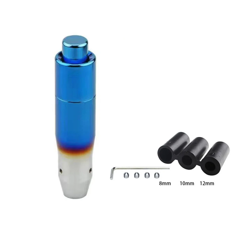 Automotive Metal Gear Shift Knob for For automatic Transmissions Precision Engineered for Secure Fit on Standard Shift Shafts