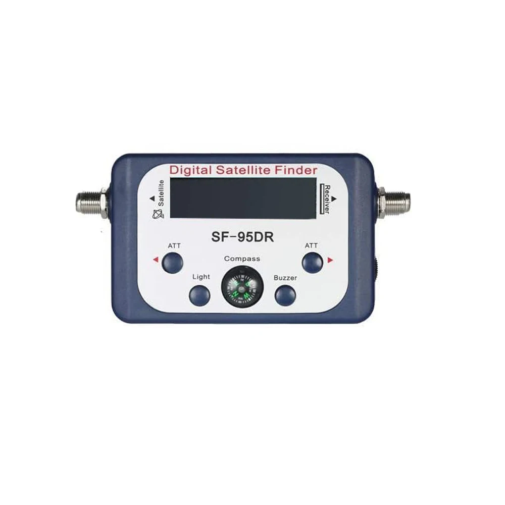 الرقمية الأقمار الصناعية مكتشف SF-95DR متر Satlink مستقبلات التلفزيون إشارة استقبال Sat فك DVB-T2 Satfinder