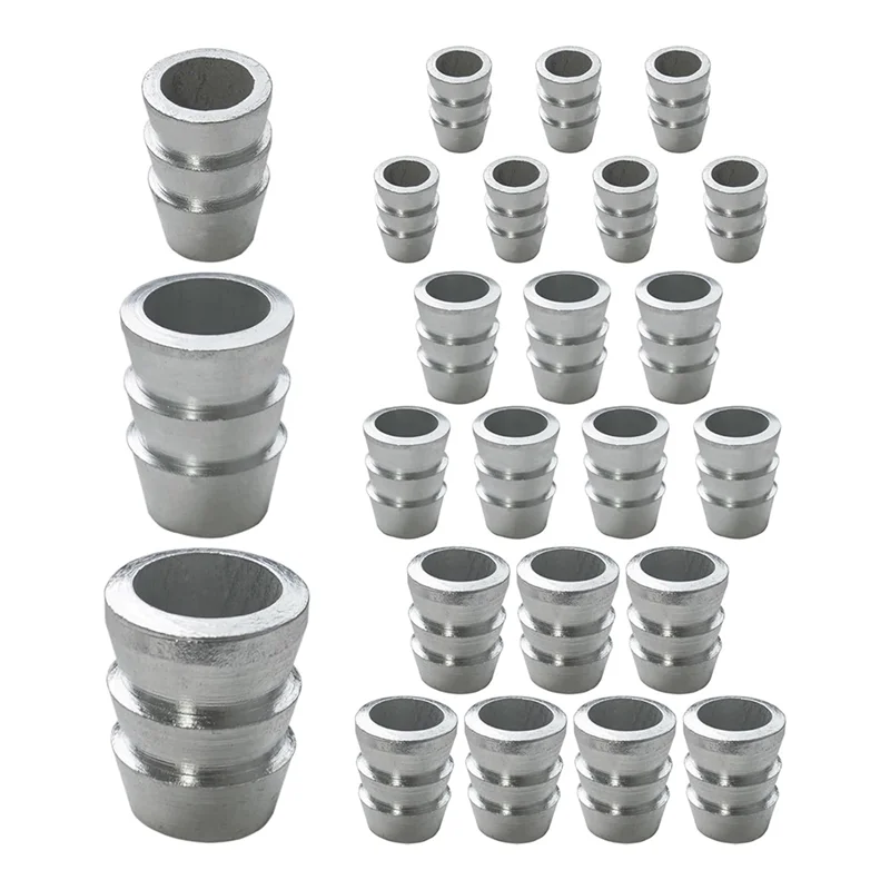 A95I-21 PCS Extended Round Axe-Handle Wedge Safety Metal Hammer Handle Wedges Steel, 0.55/0.63/0.71Inch ) Metal