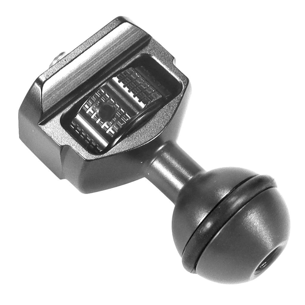 20mm Kugelkopf-Klemmhalterungsadapter mit 1/4'- und 3/8'-Schraube, ARRI-Positionierungsstift für DSLR-Kamera-Rig, Magic Arm, Monitor- und Lichthalterung – Detail 6