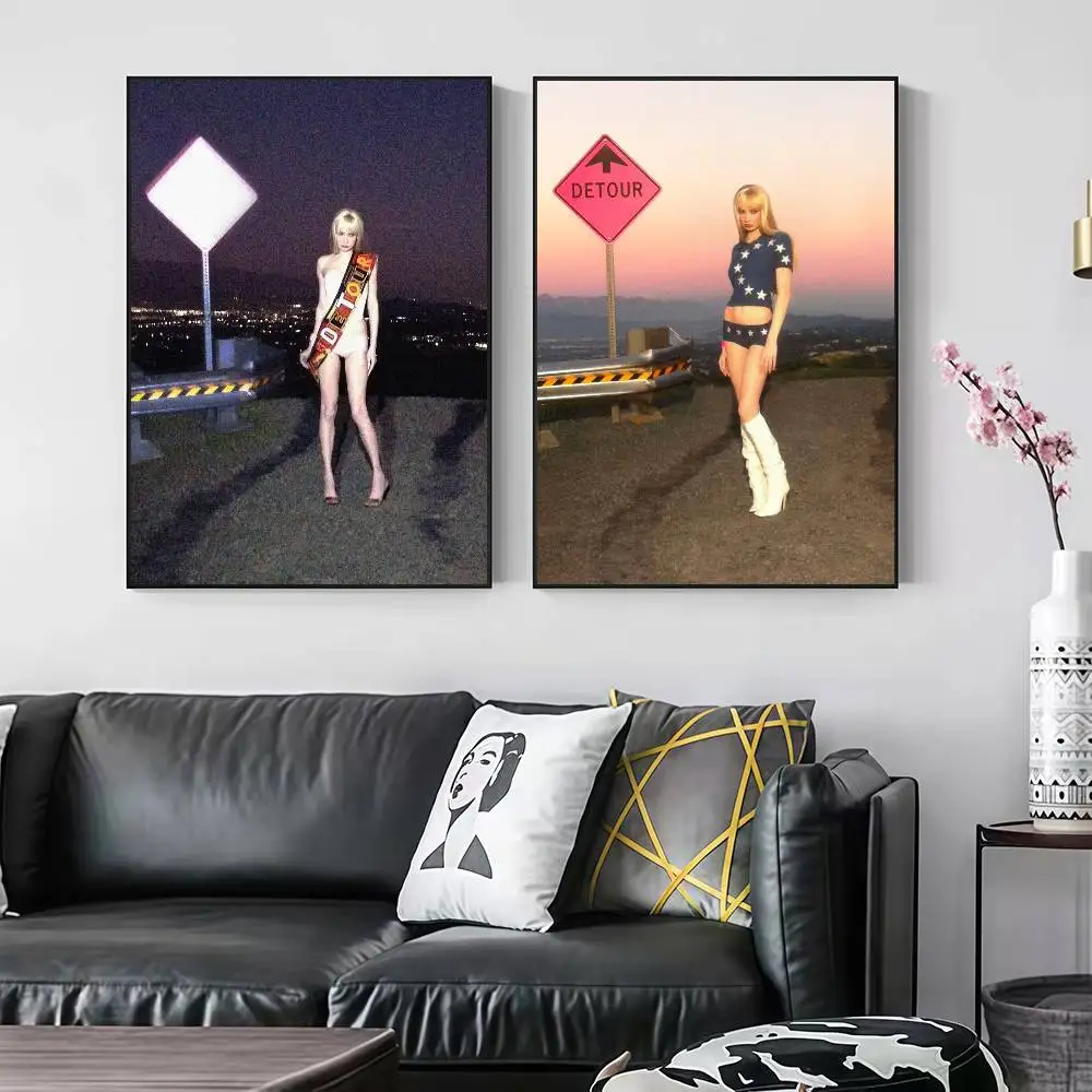 K-Kim P-Petras Detour Peelable Self-adhesive Poster Stickers Are Suitable For Frameless Wall Decoration In A Room