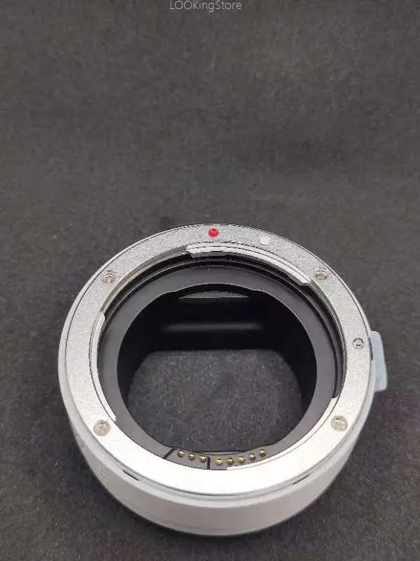 حلقة محول عدسة التركيز التلقائي لكانون ، أبيض ، أسود ، EF-EOSR ، EF EF-S ، EOS R ، رف جبل ، كاميرات الإطار الكامل