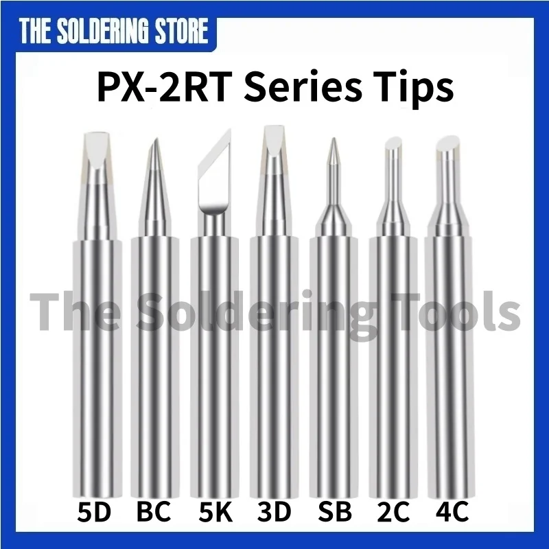 

PX-2RT Series Tips For GOOT PX-338, 335, 342, 242, 238, 232, 201 Soldering iron Replacement Parts