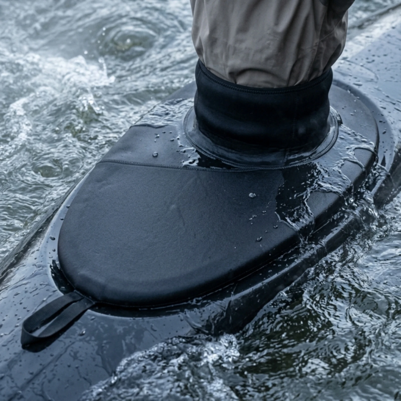 Outdoor Adventure Kayak - Wasserabweisender Genähter Spritzschutz SBR Neopren Cockpit-Abdeckung