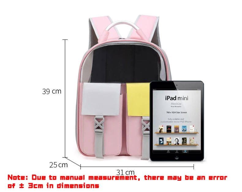 Pet Carriers Bag Out Portable Space Capsule, Breathable Cartoon Backpack, Large Capacity Pet Backpack, Products Supplies