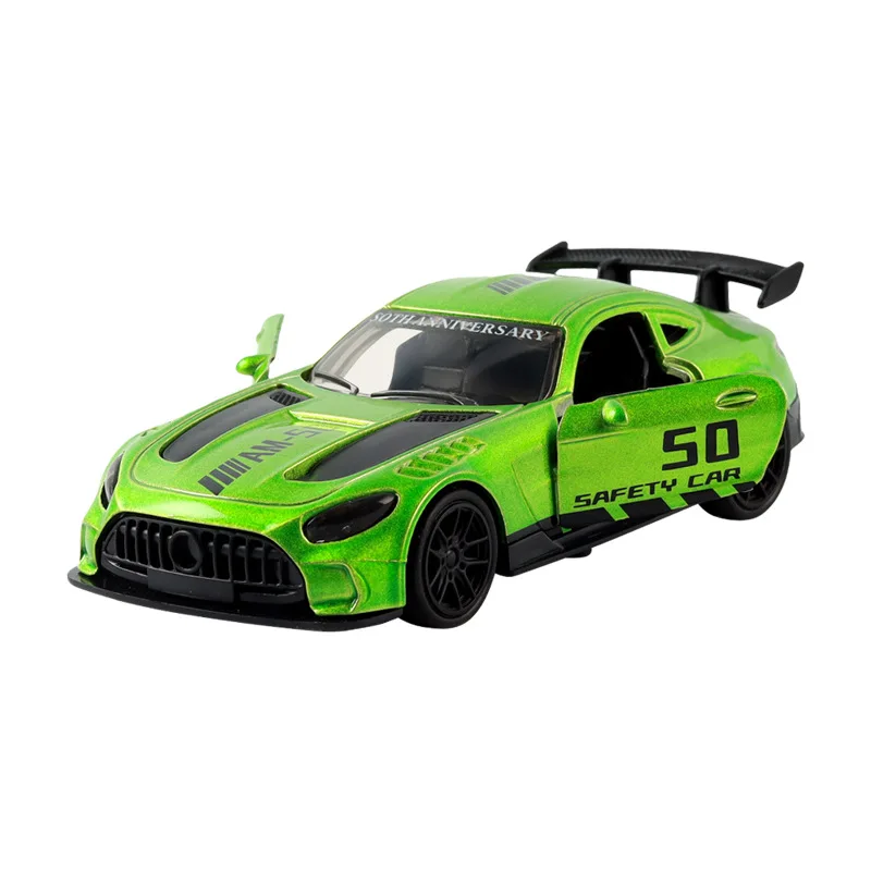 in stock Confezione regalo per auto in lega Giocattolo Simulazione Auto sportiva Auto da corsa Ingegneria Modello di auto Set regalo di compleanno per ragazzo