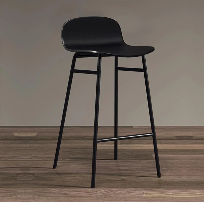 Luxury On Offer Stool Chair Living Room High Stools Modern Bar Chair High Quality Kitchen Furniture Backrest Manicure Metal