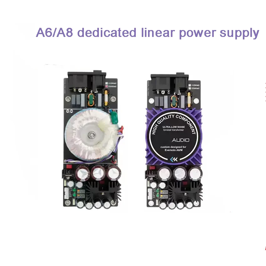 

A6 A8 Digital Broadcast Purple Linear Power Board Silver Gold Label Filter Module Non destructive Installation 220V/110V