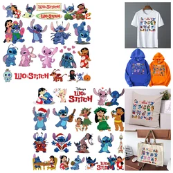 Disney Lilo Stitch cartoon small pattern print，Clothing Thermoadhesive Patches，Suitable for Hoodie,T-shirt,pillow,canva bag,etc.