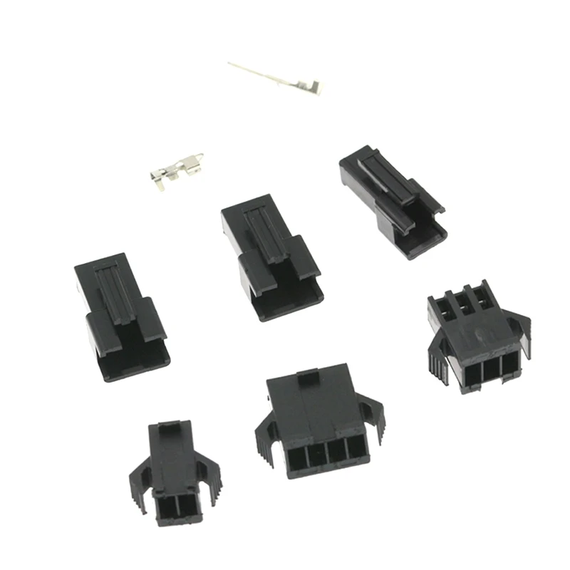 2.54mm Dupont Terminal Male/Female Pin SM2.54 Cable Plug 2/3/4 Pin Jumper Header Housing Wire Connector 480PcsJAS