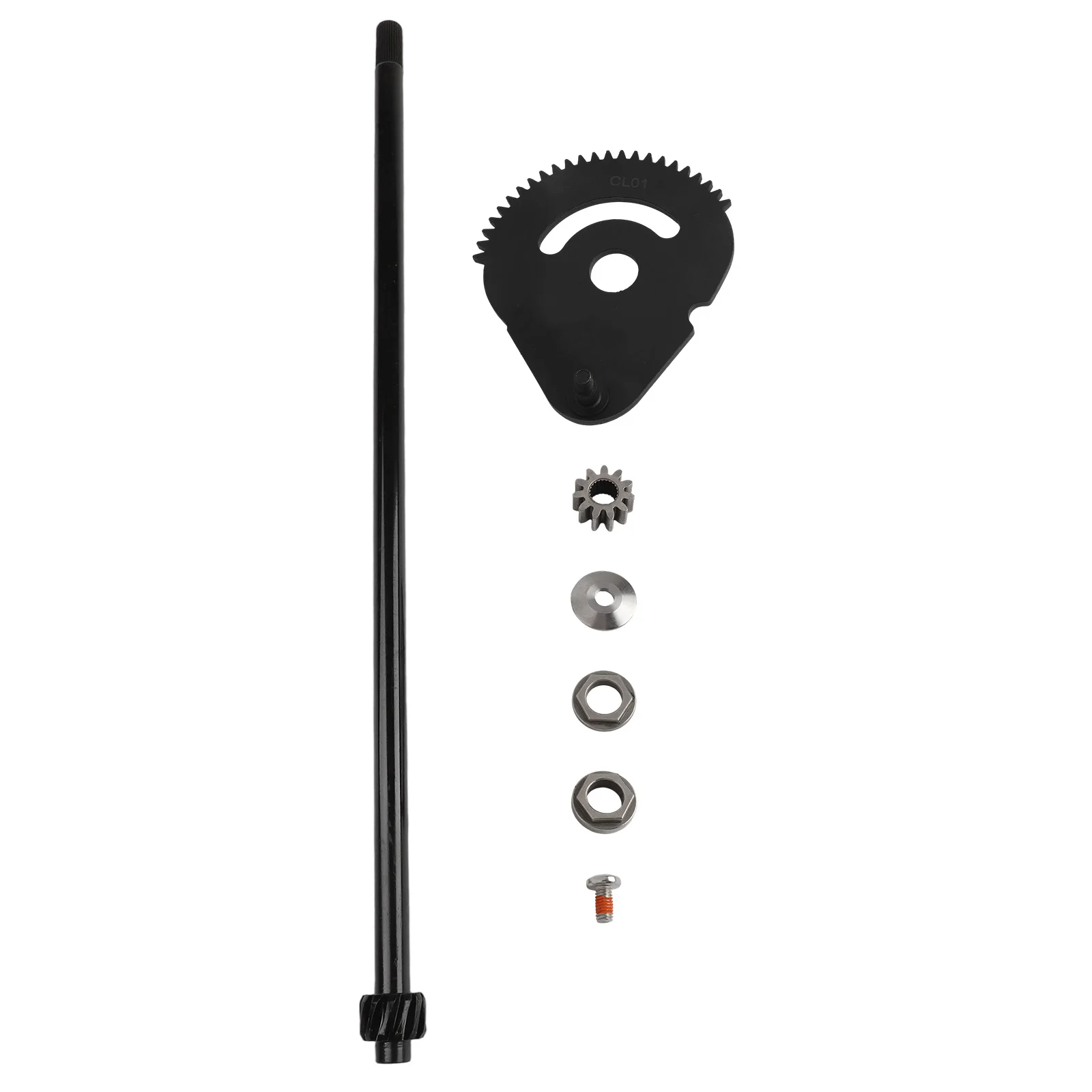 

Steering Rod Shaft with Gear Kit For For Craftsman and For Troy Models Ensures Efficient Operation and Longevity