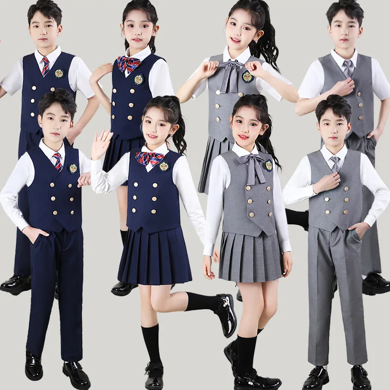 

Children's Choral Performance Outfits New Primary And Middle School Boys And Girls Speech Cetition Costume