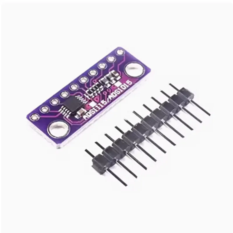 Module de carte de développement ADC haute précision, ADS1115, ADS1015, 4 canaux, 16 bits, 2 pièces