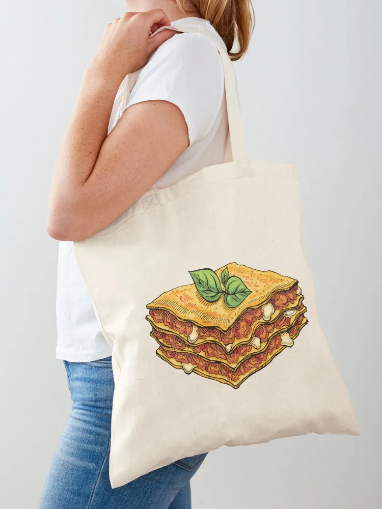 

Italian Lasagna Tote Bag Handbags Lady bags ecological bags free delivery bags