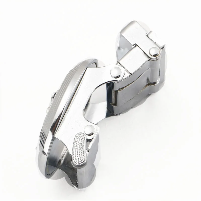 Rotating Belt Buckle for Men - Lucky Turning Alloy Waistband Clasp, Adjustable Belt Buckle Head for Jeans & Pants