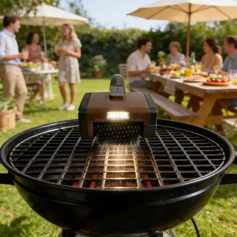 

Automatic BBQ Care Tool With brilliant lighting And Detachable Cleaning Part For Complete Washing