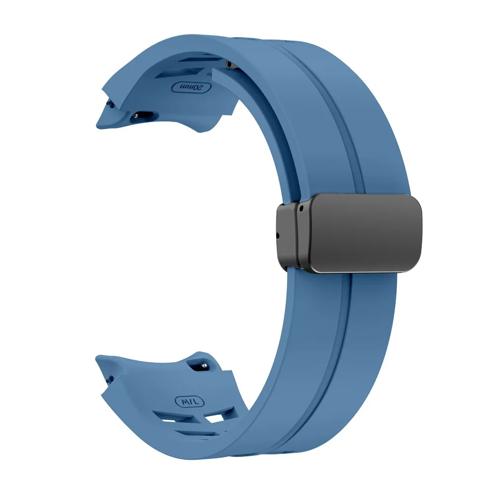 สายซิลิโคนสำหรับ Samsung Galaxy WATCH 6 4 CLASSIC 42 46 43 47 mm สำหรับ Galaxy Watch 7 6 5 4 40/44mm