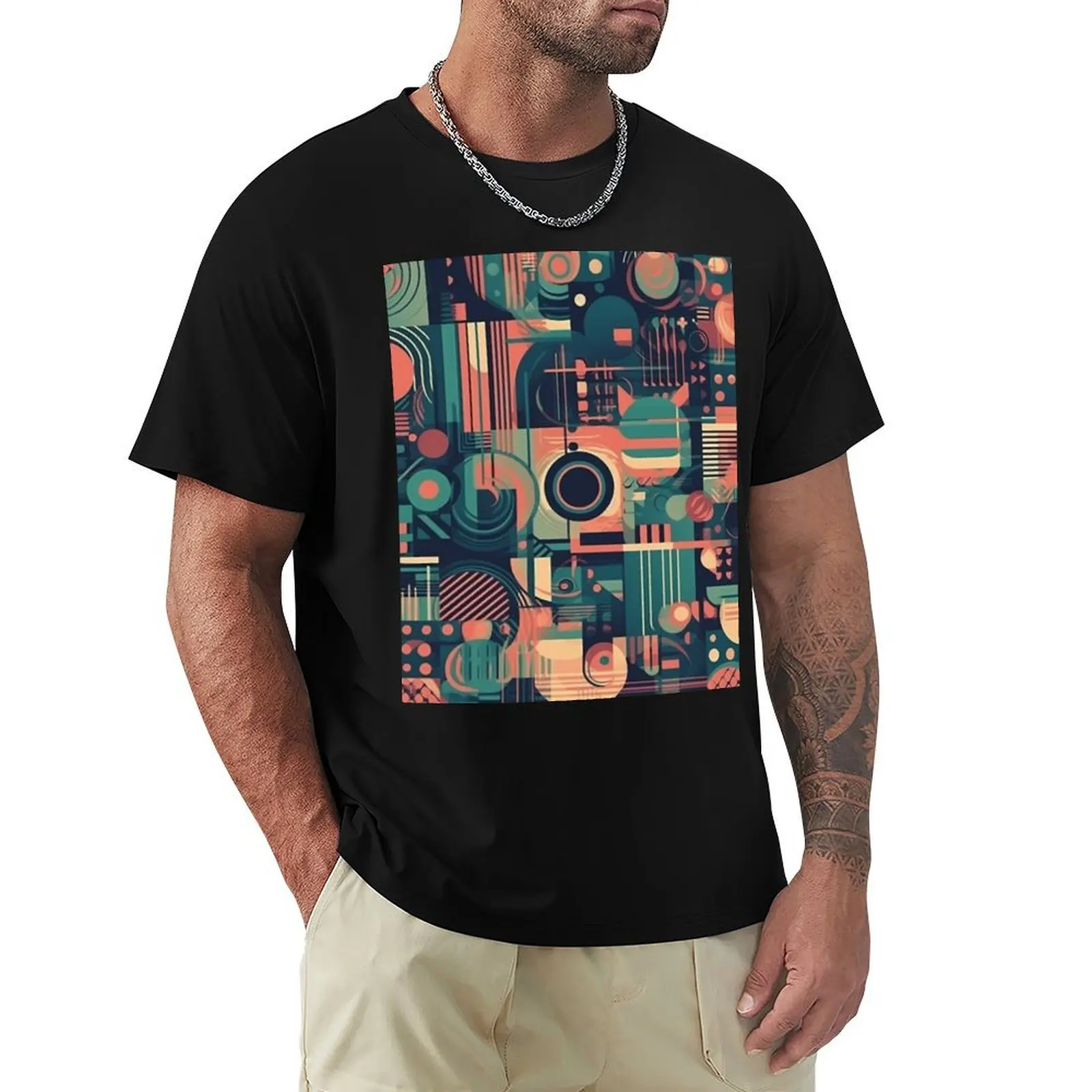 Eclectic Symphony T-Shirt Fitness Quick Dry Short Sleeve Top