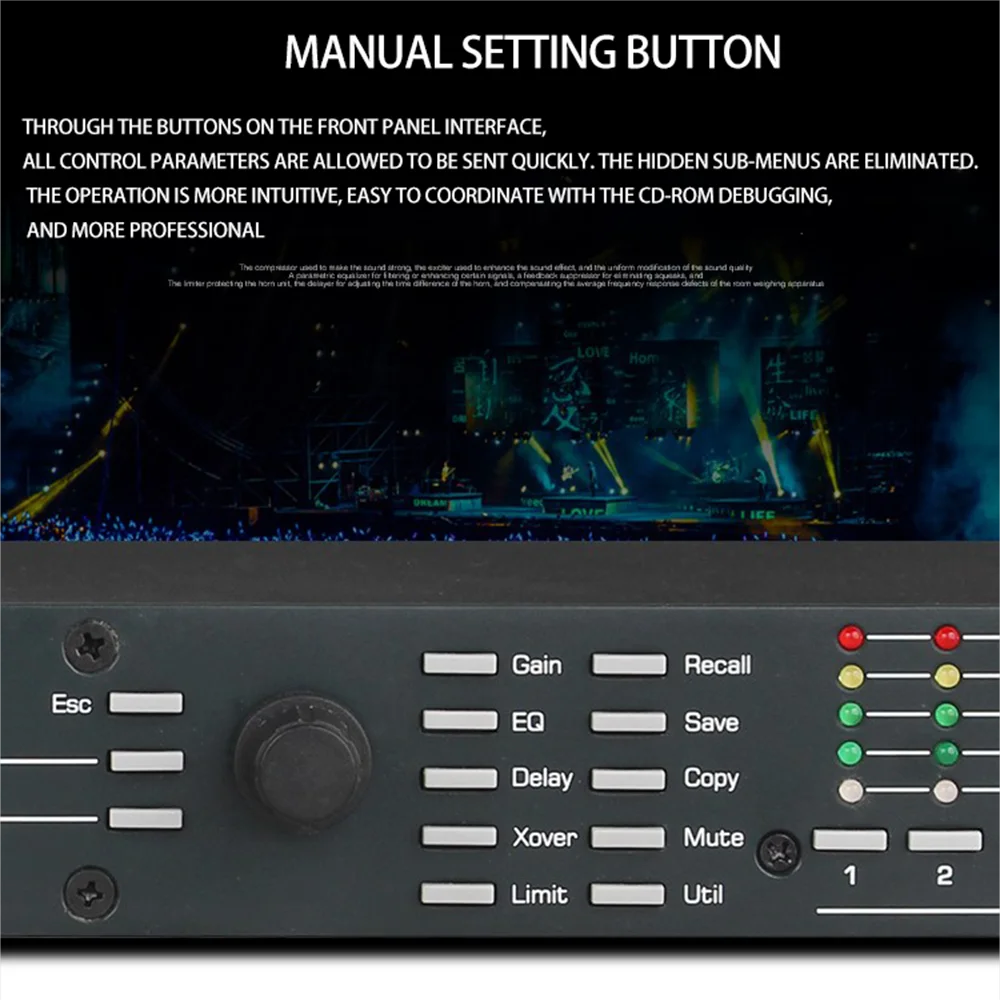 FIR DSP Speaker Processor 4In8 - đánh giá và giá Speaker Crossover