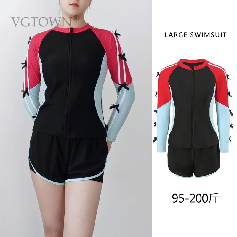 Rash Guard Women Swimwear 2026 Bikini 3PCS Long Sleeve Swimsuit Woman Surfing Sport Beach Bathing Suit Monokini Brazilian