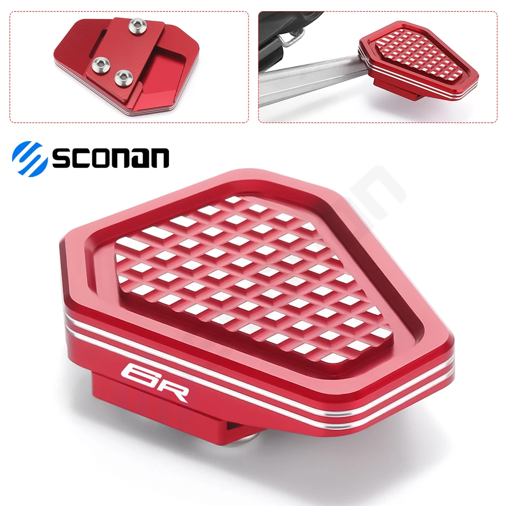 

Motorcycle Foot Lever Brake Pedal Enlarge Extension Decoration Pad For Kawasaki ZX6R ZX-6R ZX 6R 2015 - 2025