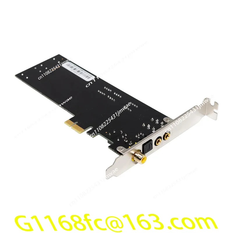 PCIex1 Fiber Coaxial Digital Audio HiFi Gaming LIVE Sound Card CM6635 Free Drive