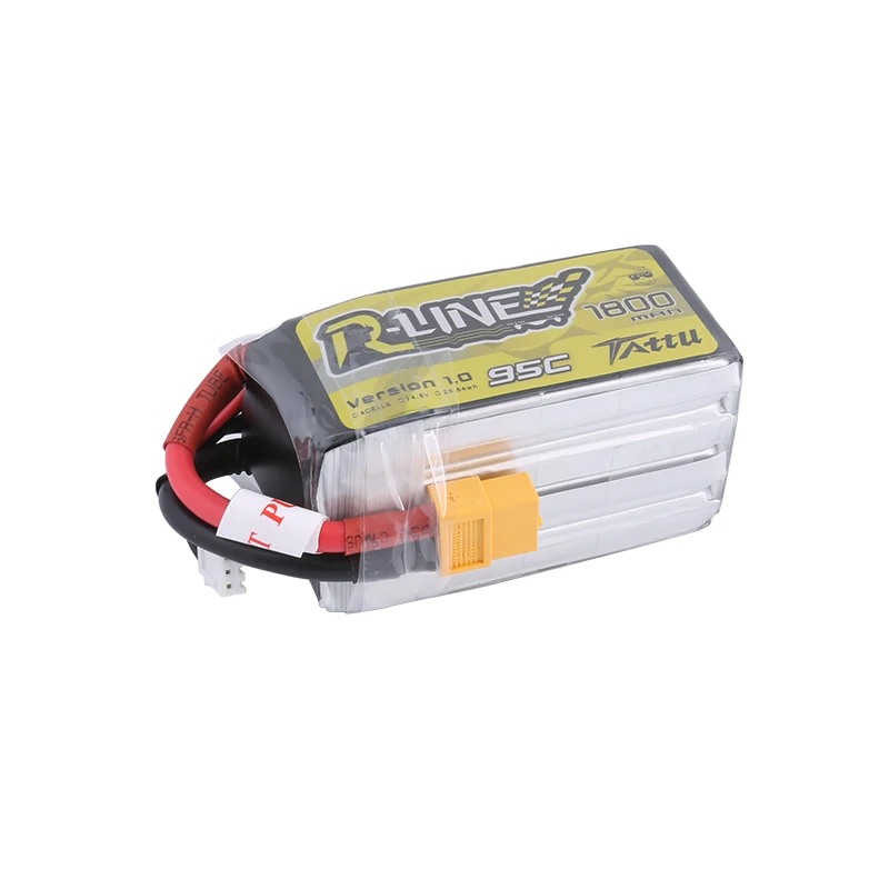 TATTU-R leitung 1,0 95c 1800mah 14,8 V Lipo batterie für RC Hubschrauber Quadcopter fpv Renn drohnen Teile 4s wiederauf ladbare Batterie