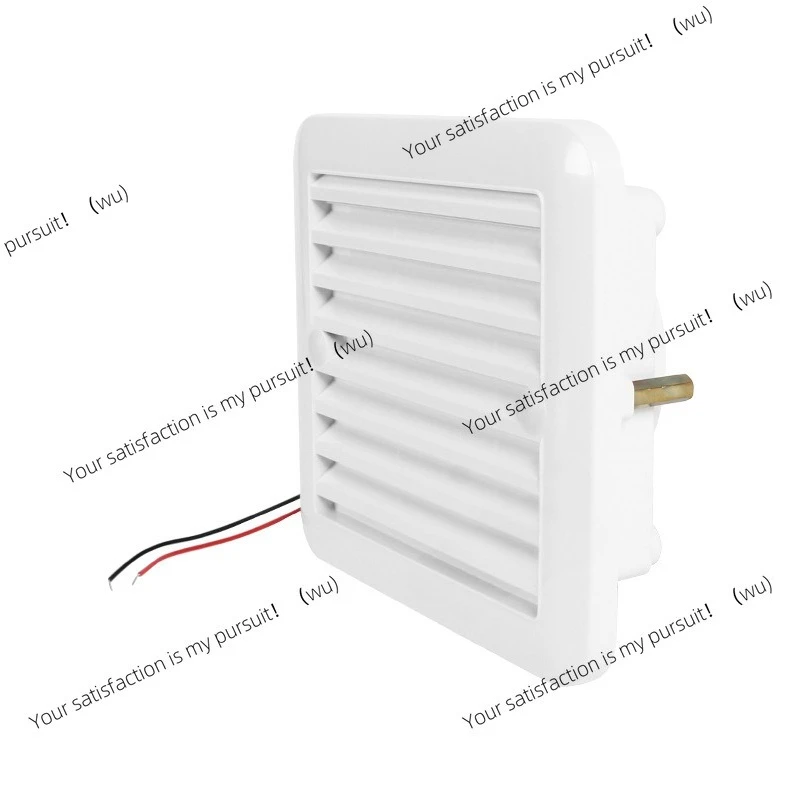 

140*130mm RV side installation air outlet exhaust fan refrigerator heat dissipation exhaust vent fan louver grille mesh