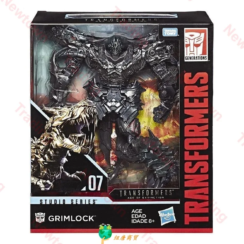 Hasbro-juguete de transformación serie de estudio SS07 Grimlock, 22cm, clase líder, Anime, modelo de acción Original, regalos de juguete