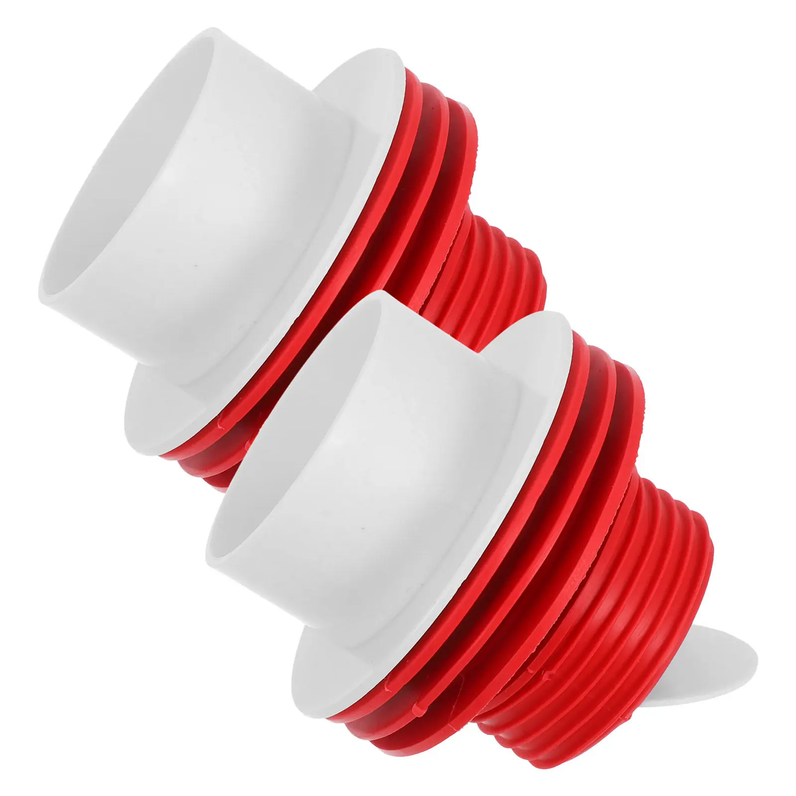 

2Pcs Universal Drain Plug for 50Mm 75Mm Pipes Anti Odor Backflow Preventer Bathroom Sink Floor Drain Seal Stopper Home