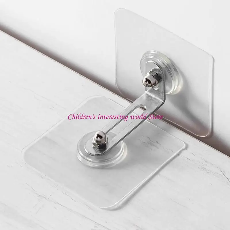 

4 Pcs Furniture Anchors Anti-tip Furniture Straps Adjustable Anti-Fall Buckle 425F