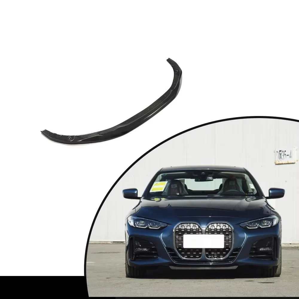 

For G22 G23 430i M440i M-Sport 2021-23 Real Carbon Front Bumper Lip Spoiler