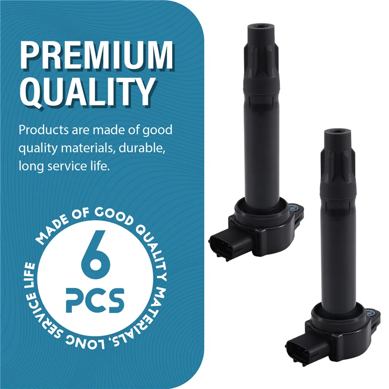 أفضل بيع صالح لميتسوبيشي ASX لانسر CJ CF 2.0L 2.4L أوتلاندر 3.0L ملف الإشعال بالسيارة-6 قطعة 1832A016 الإعداد #6