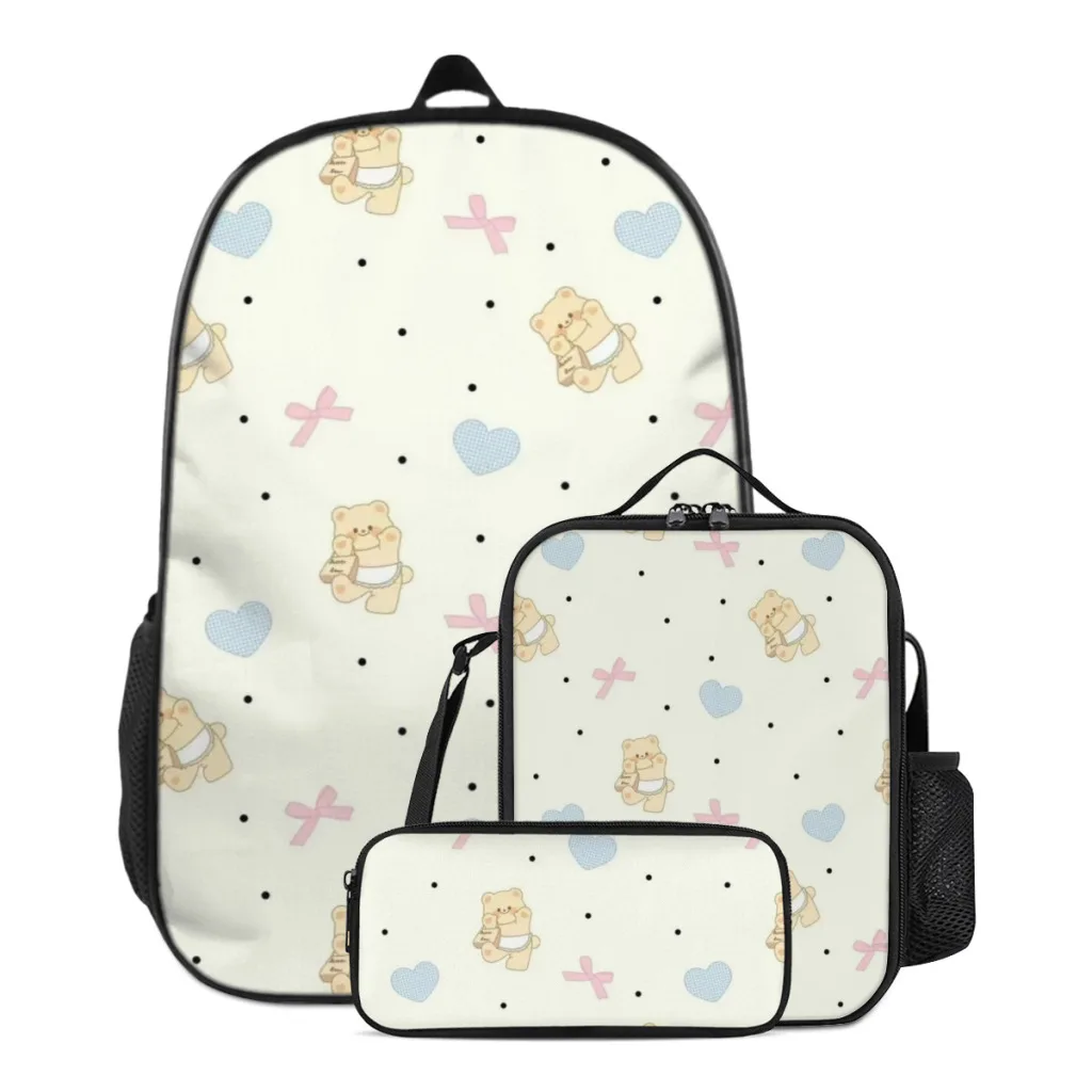 

Lunch Bag for School Waterproof Picnic Thermal Cooler Insulated Lunch Box Women Kids Tote Bags