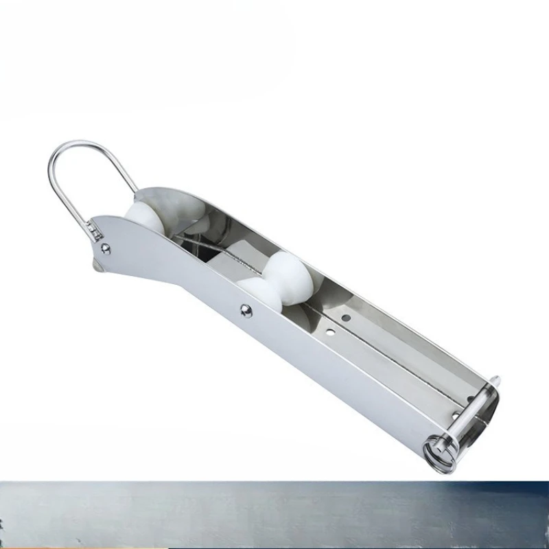 

Extended Anchor Bracket 316 Stainless Steel Marine Anchor Removal Tug Guide Wheel, Yacht Hardware
