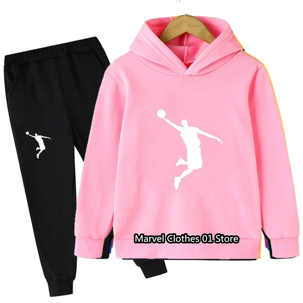 Brand Tracksuit Kids Girls Clothing Sets Baby Boys Fashion Children  Sports Suits Hoodies Sweatshirts+pants Jacket Boy Clothes